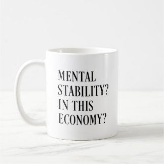 Inflation in dieser Wirtschaft lustige Lebensmitte Kaffeetasse