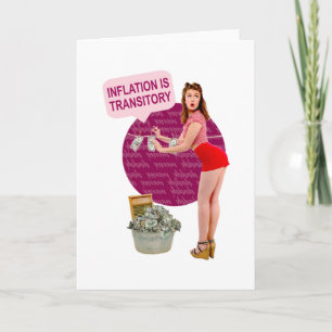 Inflation ist vorübergehend karte