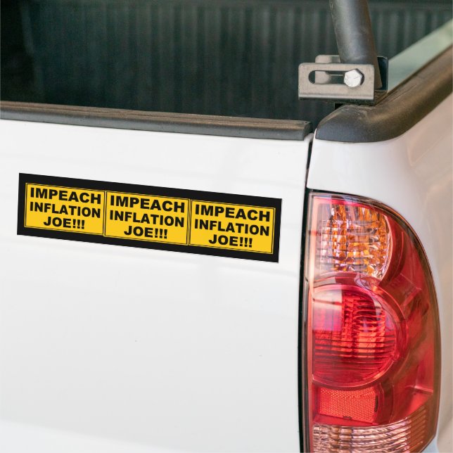 Inflation Joe Autoaufkleber (Auf Lkw)