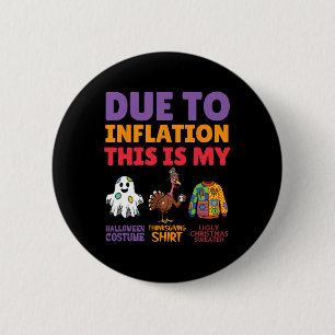 Inflationskostüm Trio Halloween Erntedank und Button