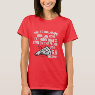 Inflationsregel - 6,9 T - Shirt für Lebensmittel i