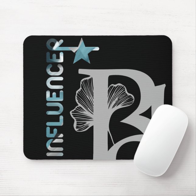 INFLUENCER Mousepad Trend Abstrakter Art (Mit Mouse)