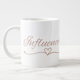 Influencer Script, Birthday Gift for Her Coffee Jumbo-Tasse