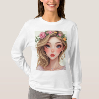 influenceur t-shirt à manches longues