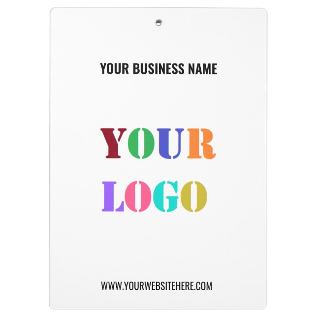 Info-Business-Zwischenablage zum Logo für benutzer Klemmbrett (Rückseite)