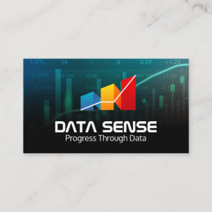Info Daten Diagramme   Analyse Logo Visitenkarte