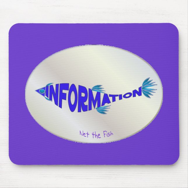 Info-Fische Mousepad (Vorne)