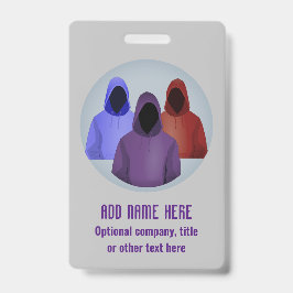 Info Security - Colored Hoodie Ethical Hackers Ausweis