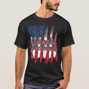 Info über den Elevator Mechanical Maintenance Life T-Shirt