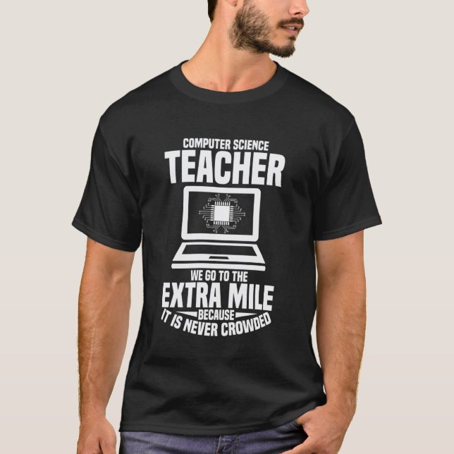 Informatik Code Extra Mile Informatik  T-Shirt (Vorderseite)
