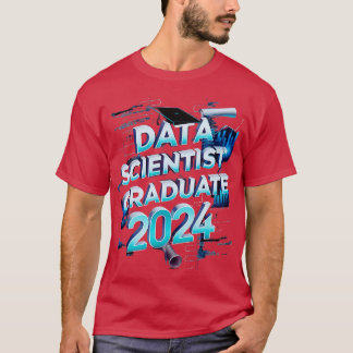 Informatiker Graduate 2024 Funny Statistics grad T-Shirt