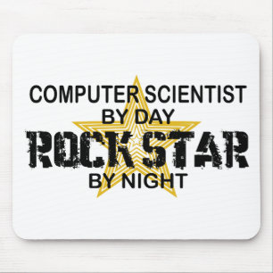 Informatiker-Rockstar Mousepad