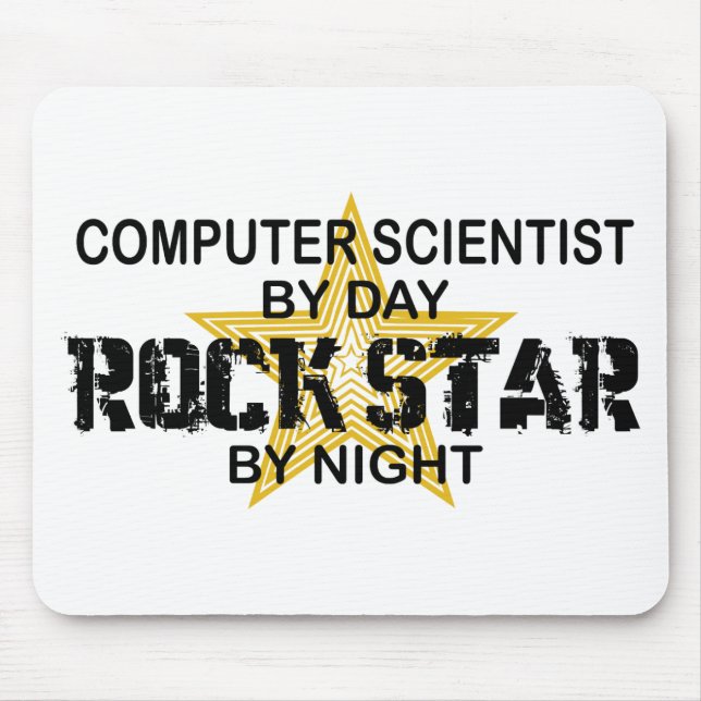 Informatiker-Rockstar Mousepad (Vorne)