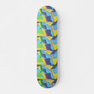 Information Highway Colorful Skateboard Deck