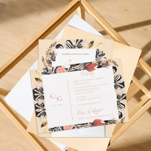 Informationen zu Hochzeiten im Wasser - rustikal Begleitkarte