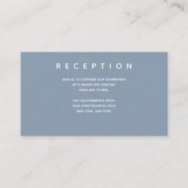 Informationen zu Micro Wedding Blue White Small Em Begleitkarte