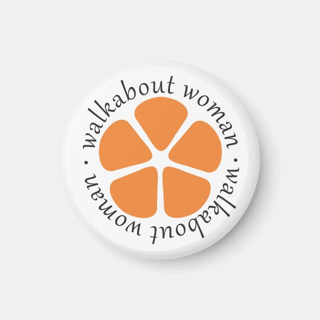 Informationen zum Frauenlogo Magnet (Vorne)