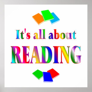 Informationen zum Lesen Poster