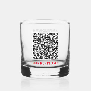 Informationen zur personalisierten QR-Codeprüfung  Whiskyglas