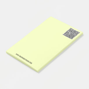 Informationen zur QR-Code-Prüfung Benutzerdefinier Post-it Klebezettel