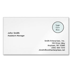 Informations de base sur le logo Entreprise Magnet