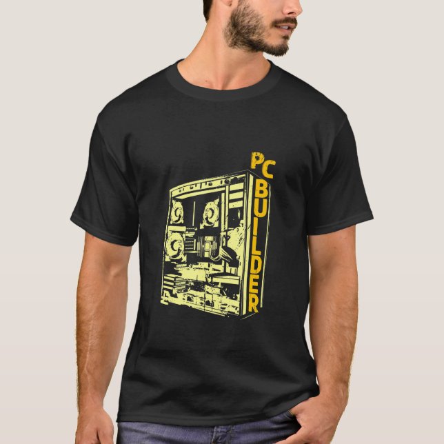 Informations-Technologie für PC-Builder T-Shirt (Vorderseite)
