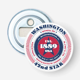 Informationskreis Washington Staat Flaschenöffner