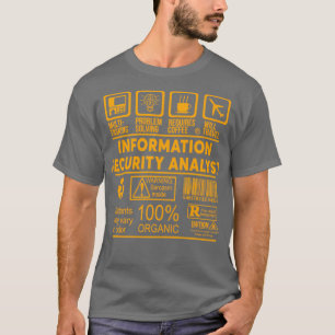 INFORMATIONSSICHERHEITSANALYSE NICE DESIGN 2017 T-Shirt