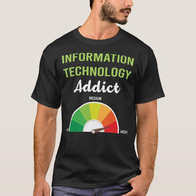 Informationstechnologie für Adoptionen T-Shirt (Vorderseite)