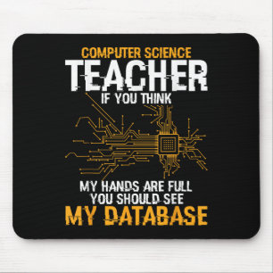Informationstechnologiedatenbank Informatik Mousepad