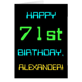 Informatique numérique amusante Thème 71ème annive