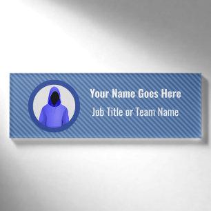 InfoSec Hacker-Logo für die Verteidigung - Sondera Namenschild