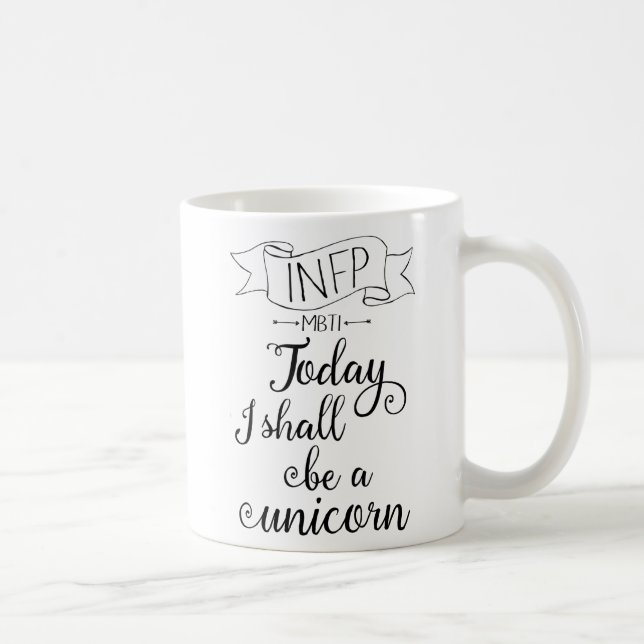 INFP der Träumer Kaffeetasse (Rechts)