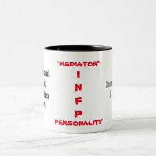 INFP Persönlichkeits-Tasse Zweifarbige Tasse