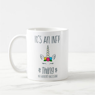 INFP Sache-Einhorn Kaffeetasse