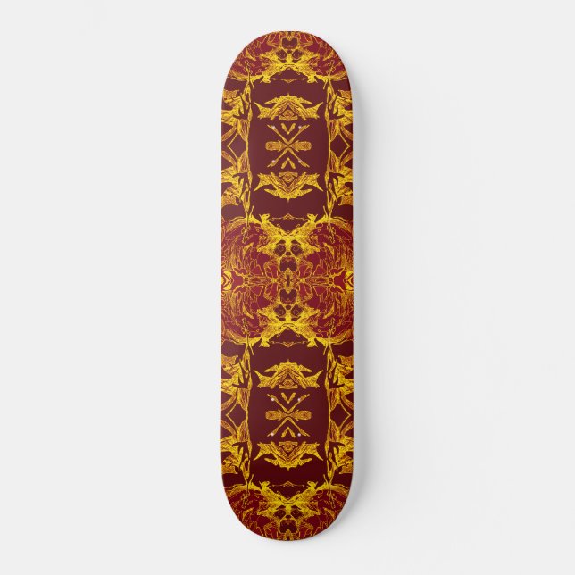 Infrarot Amber Arcana East Skateboard (Vorderseite)