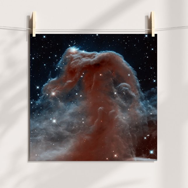 Infrarot-Rosshead-Nebel Poster (Infrared Horsehead Nebula Poster)