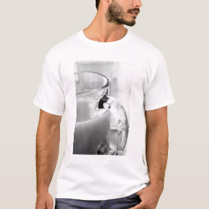 Infrarot, Schwarz & Weiß, Tasse, Glas, Kaffee, T-Shirt