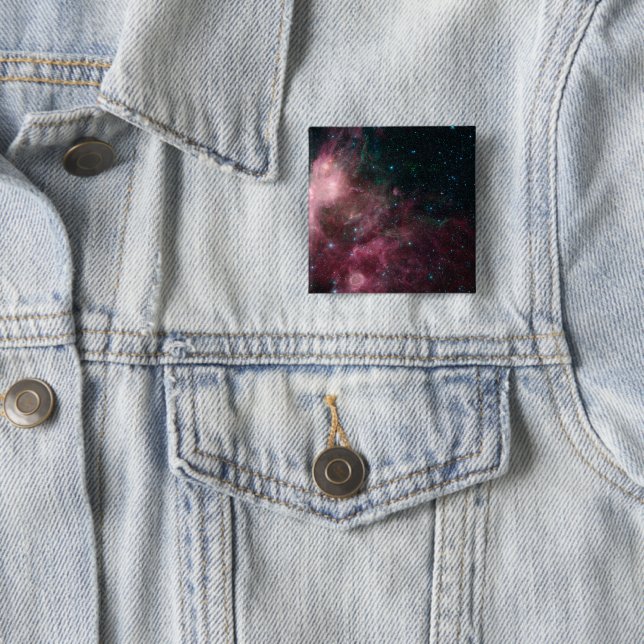 Infrarotansicht mit Geburt und Tod von Sternen Button (Beispiel)