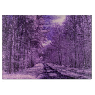 Infrarotbahn durch das Holz Schneidebrett