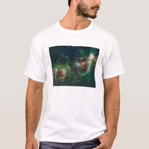 Infrarotmosaik der Herz- und Soulnebelflecke T-Shirt
