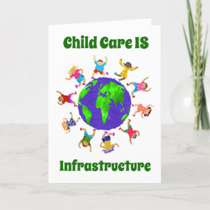 Infrastruktur für Kinderbetreuung Karte