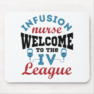 Infusionskrankenhaus Willkommen im I.V. Liga Mousepad