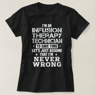 Infusionstherapie T-Shirt