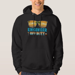 Ingenieur außer Dienst Sommerurlaub letzter Schult Hoodie