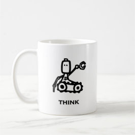 Ingenieur Bot Think Kaffeetasse