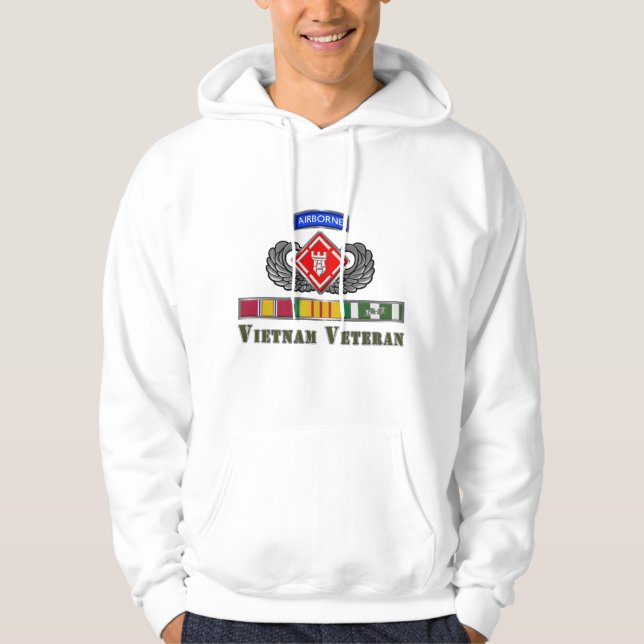 Ingenieur Brigade Vietnam Veteran Hoodie (Vorderseite)