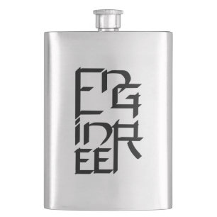 Ingenieur Charakter Flachmann