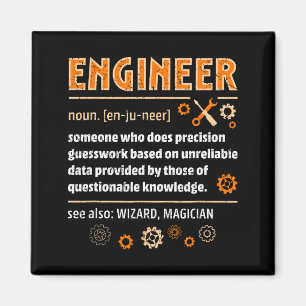 Ingenieur Definition Lustig Ingenieurwesen Nerdy W Magnet