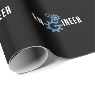 Ingenieur der Mechatronik und Mechanik Geschenkpapier